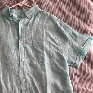 Mens Casual Button Down Shirt